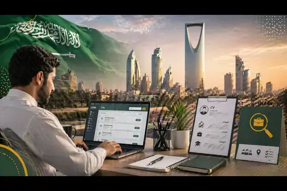 أفضل طرق البحث عن عمل في السعودية 2026 | دليل شامل للمغاربة والعرب